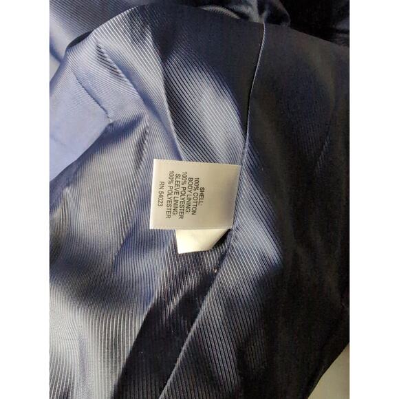 Banana Republic preppy classic orange double breasted blazer coat - Picture 9 of 10